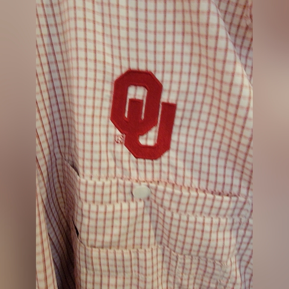 Men's PFG Super Tamiami Fishing Shirt. Embroidered OU - Picture 2 of 15